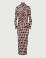 VESTIDO ALMA GEOMÉTRICO The IQ Collection