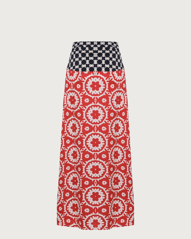 FALDA GINA ROJA The IQ Collection