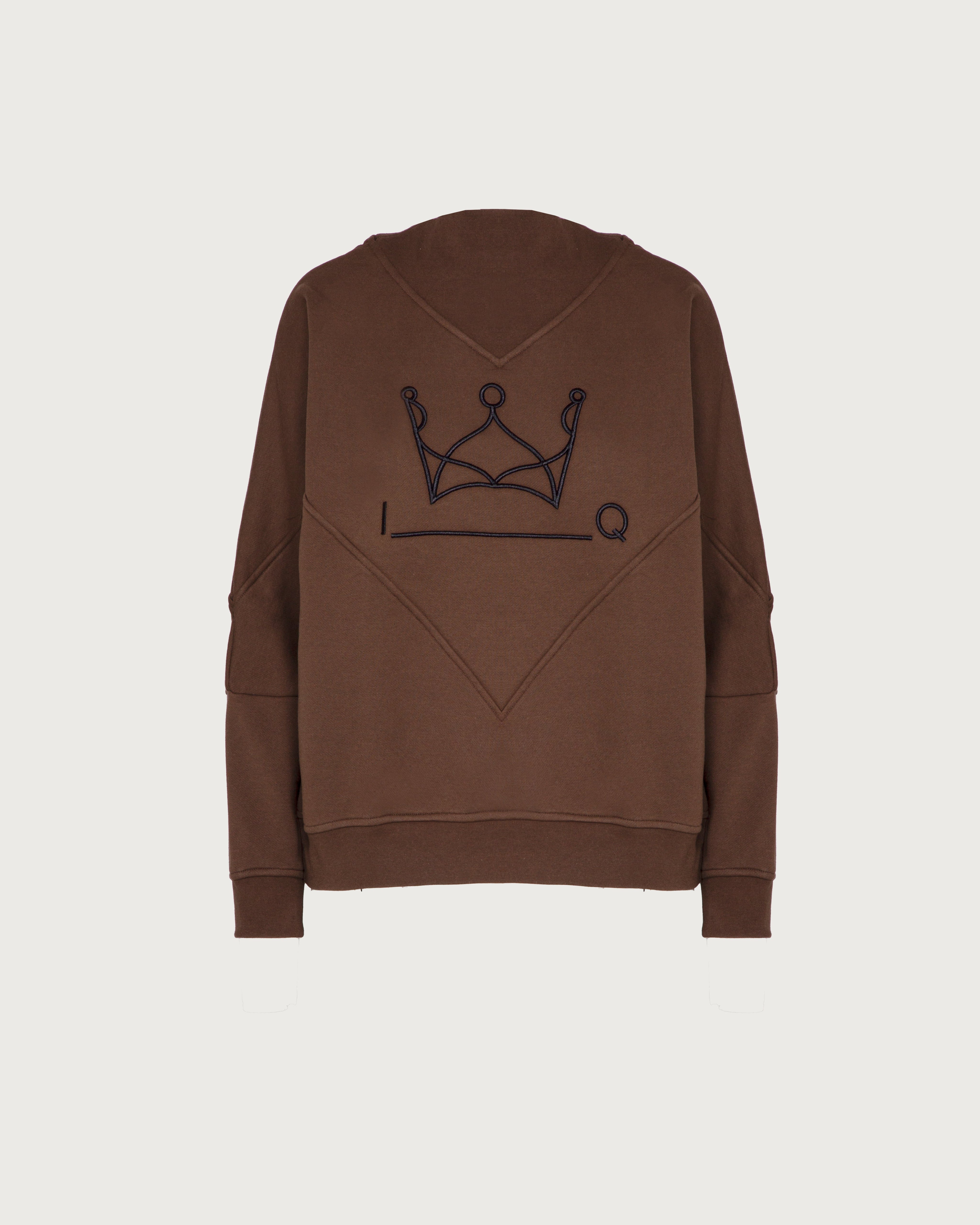 SUDADERA BRODIE MARRÓN The IQ Collection
