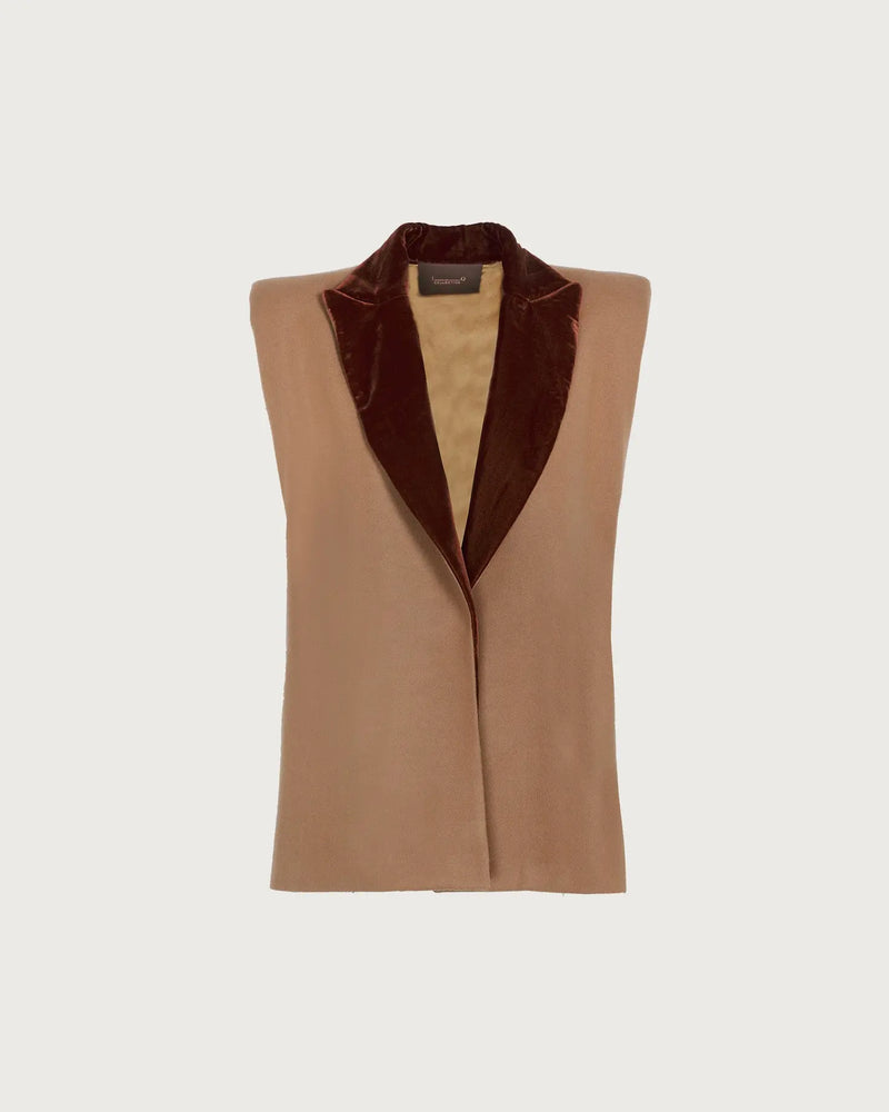CHALECO SOL CAMEL The IQ Collection