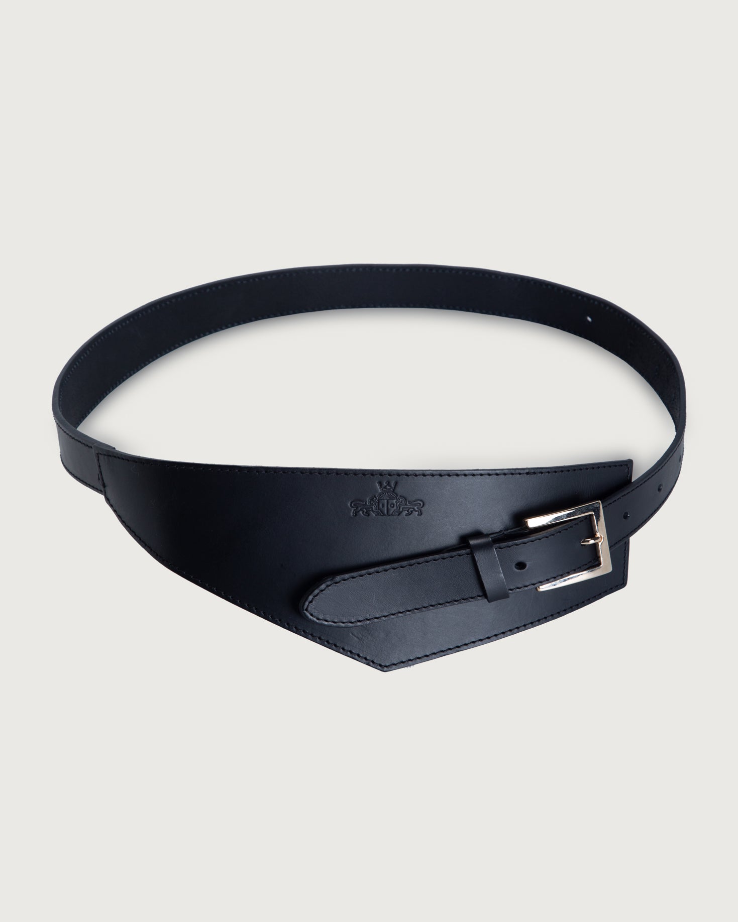 CINTURÓN JUSTINA NEGRO The IQ Collection