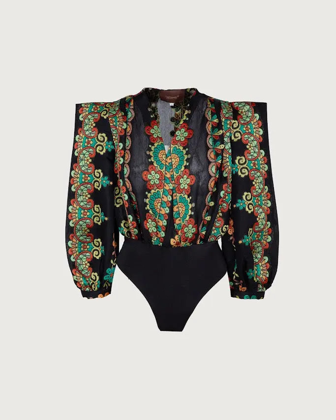 CONJUNTO DUEÑAS NEGRO JACQUARD The IQ Collection
