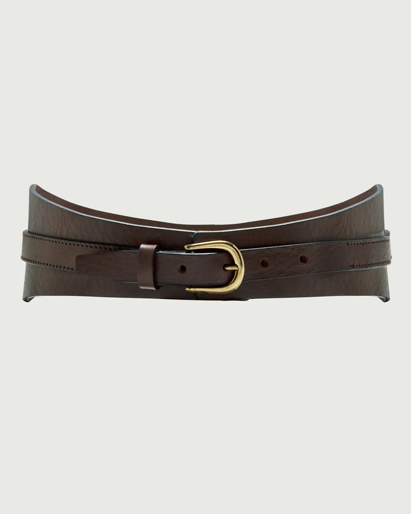 CINTURON JULIANA CHOCOLATE The IQ Collection