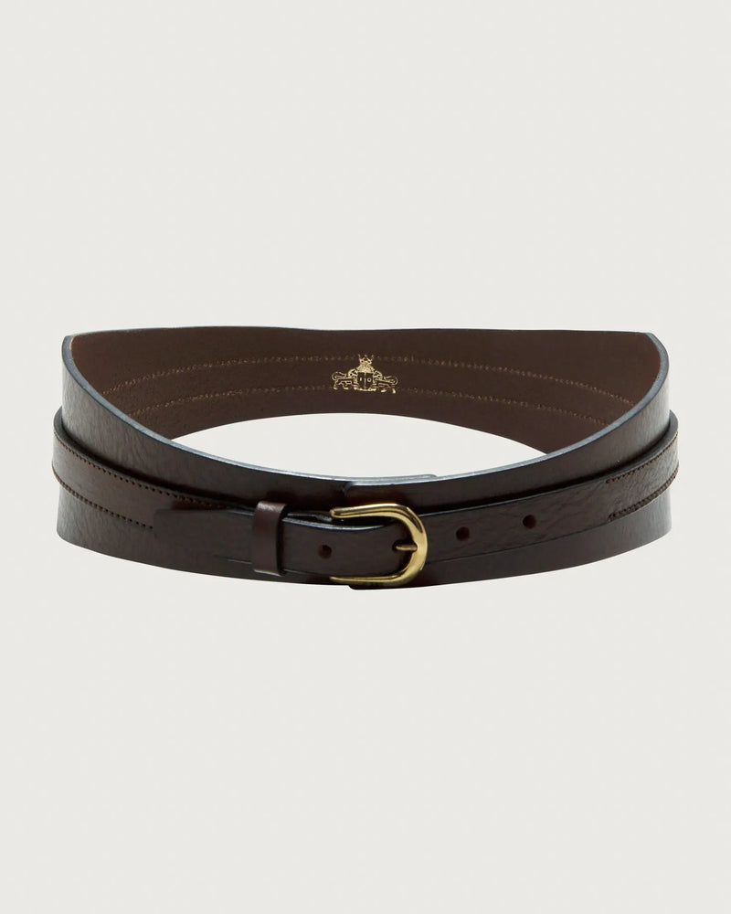 CINTURON JULIANA CHOCOLATE The IQ Collection