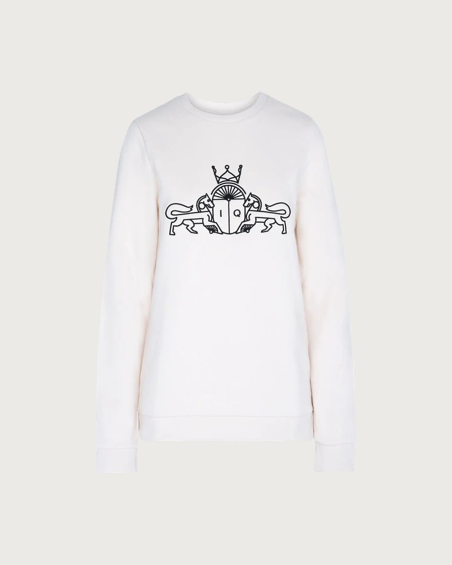 SUDADERA JULIA BEIGE The IQ Collection