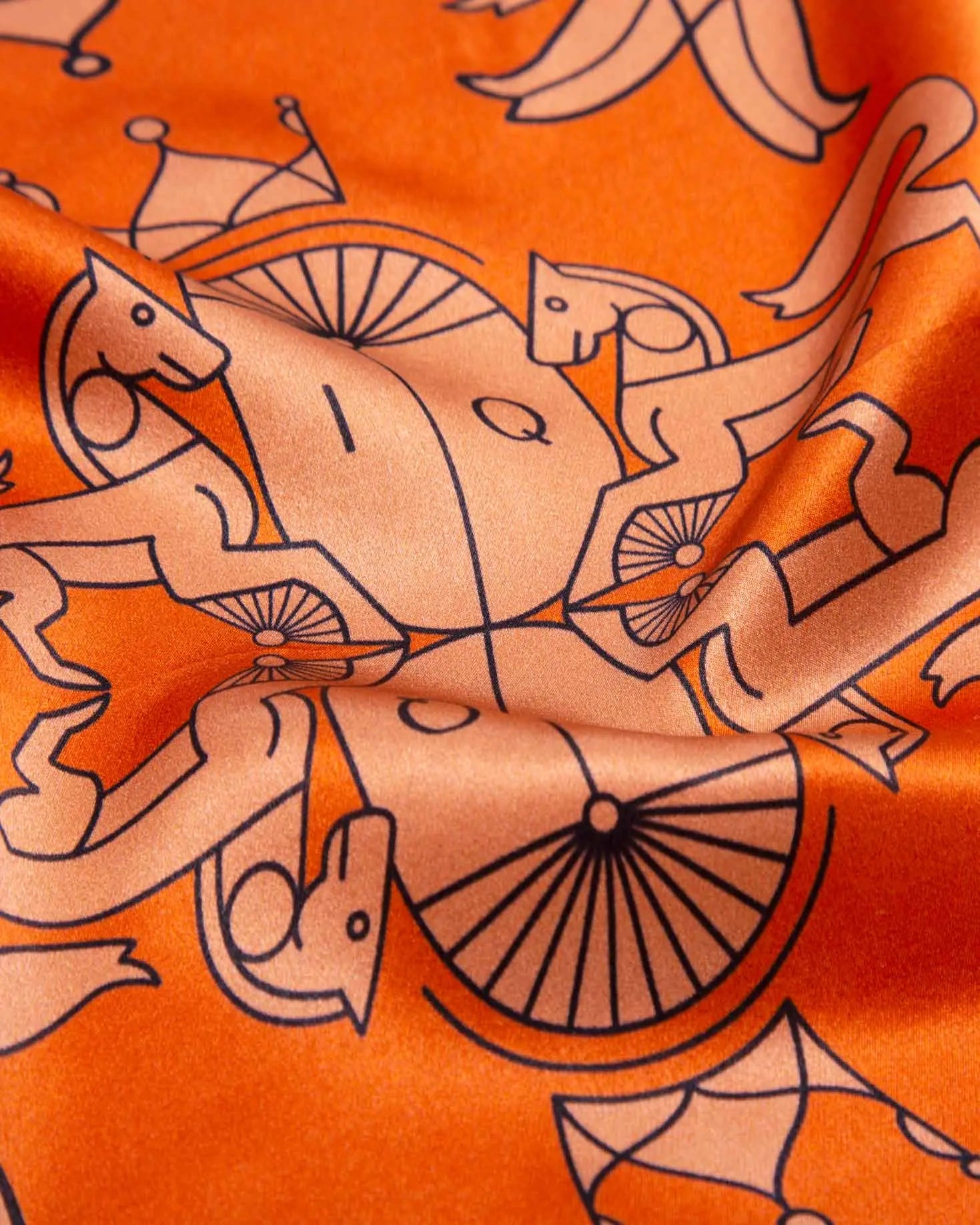 PAÑUELO EDITH NARANJA The IQ Collection