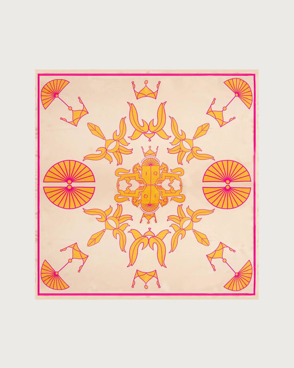 PAÑUELO EDITH CORAL The IQ Collection