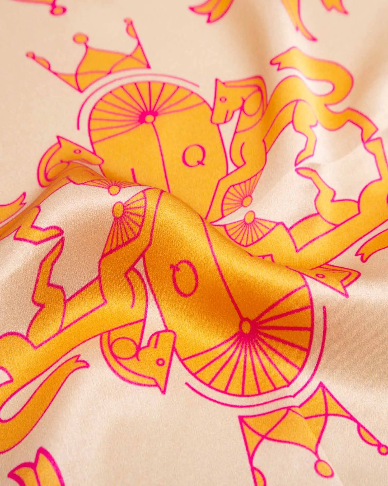 PAÑUELO EDITH CORAL The IQ Collection