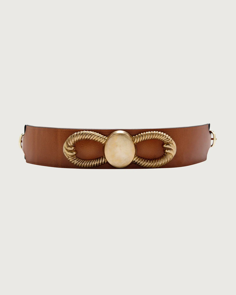 CINTURON JOSEPHINE MARRON The IQ Collection