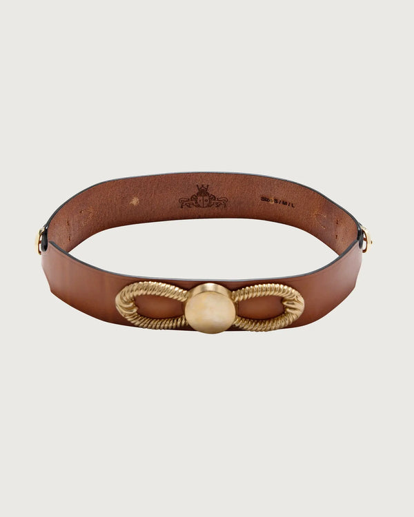 CINTURON JOSEPHINE MARRON The IQ Collection